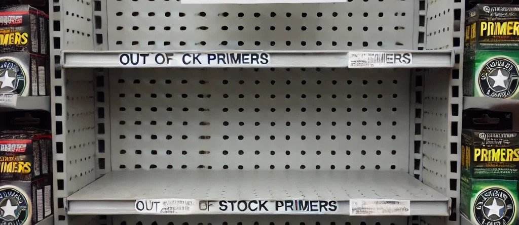 Primers out of stock