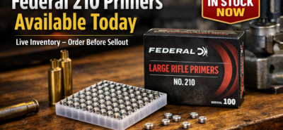 Federal 210 primers available today