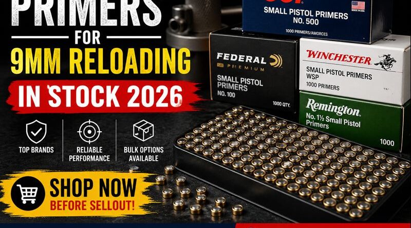 primers for 9mm reloading in stock 2026