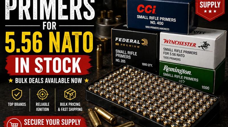 primers for 5.56 NATO in stock