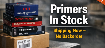 primers shipping now no backorder