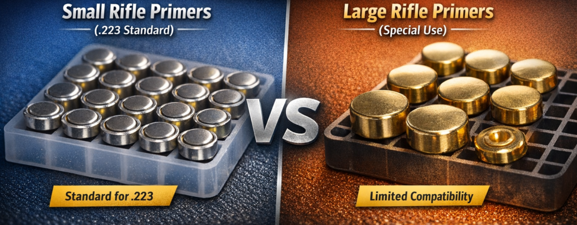 small vs large rifle primers for .223 buying guide