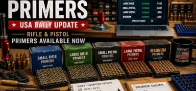 in stock primers USA daily update