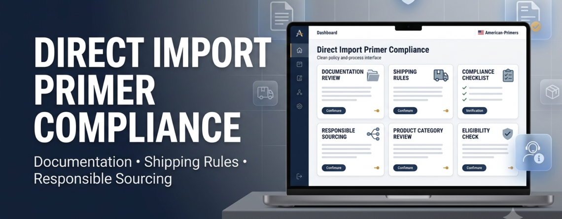 Direct Import Primer Compliance