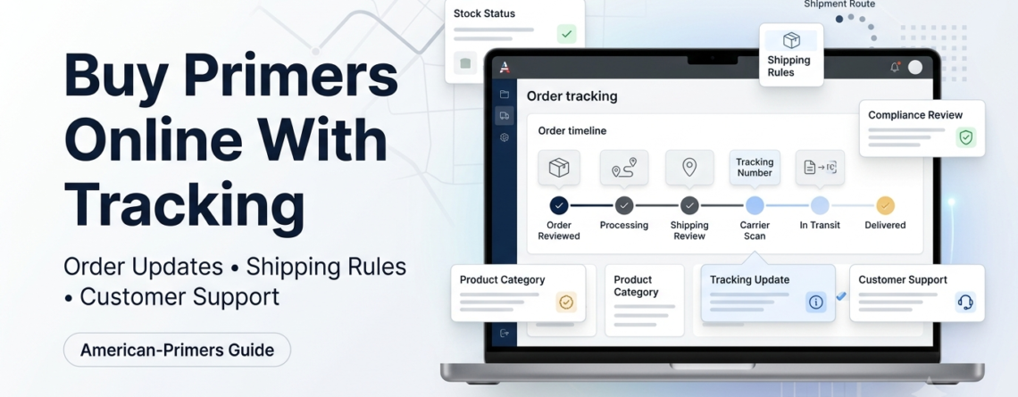 buy primers online with tracking